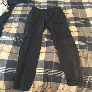 PacSun navy blue water resistant cargo pants